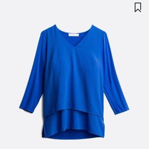 Michael Kors Mixed Material Top